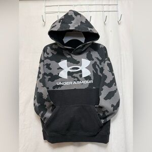 Under Armour Hoodie Sweat Shirt Boys Medium 0118